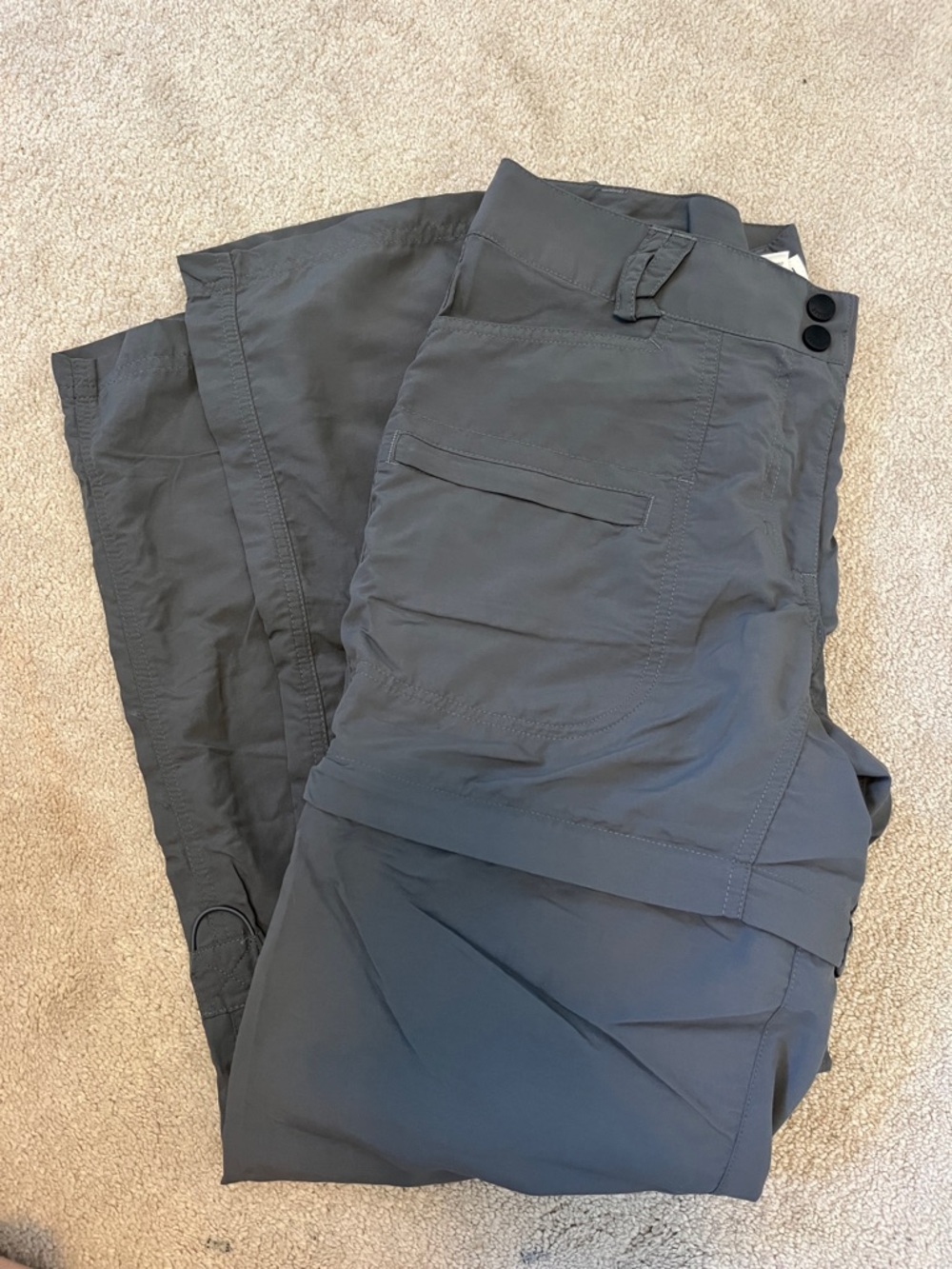 Magellan Outdoors Men's Zip-Off Convertible Pants - Charcoal Gray